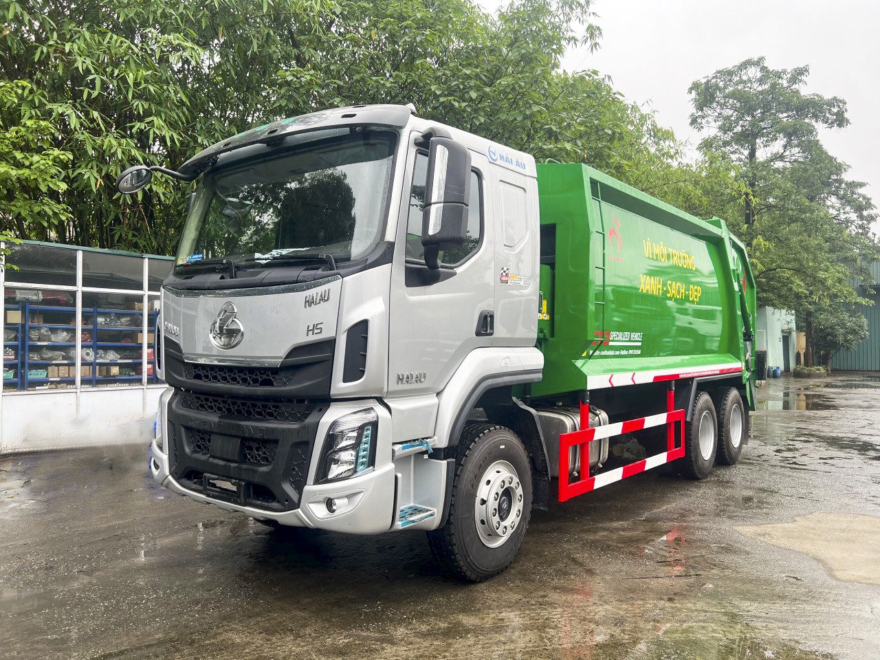 XE Ô TÔ CHỞ RÁC CHENGLONG HẢI ÂU